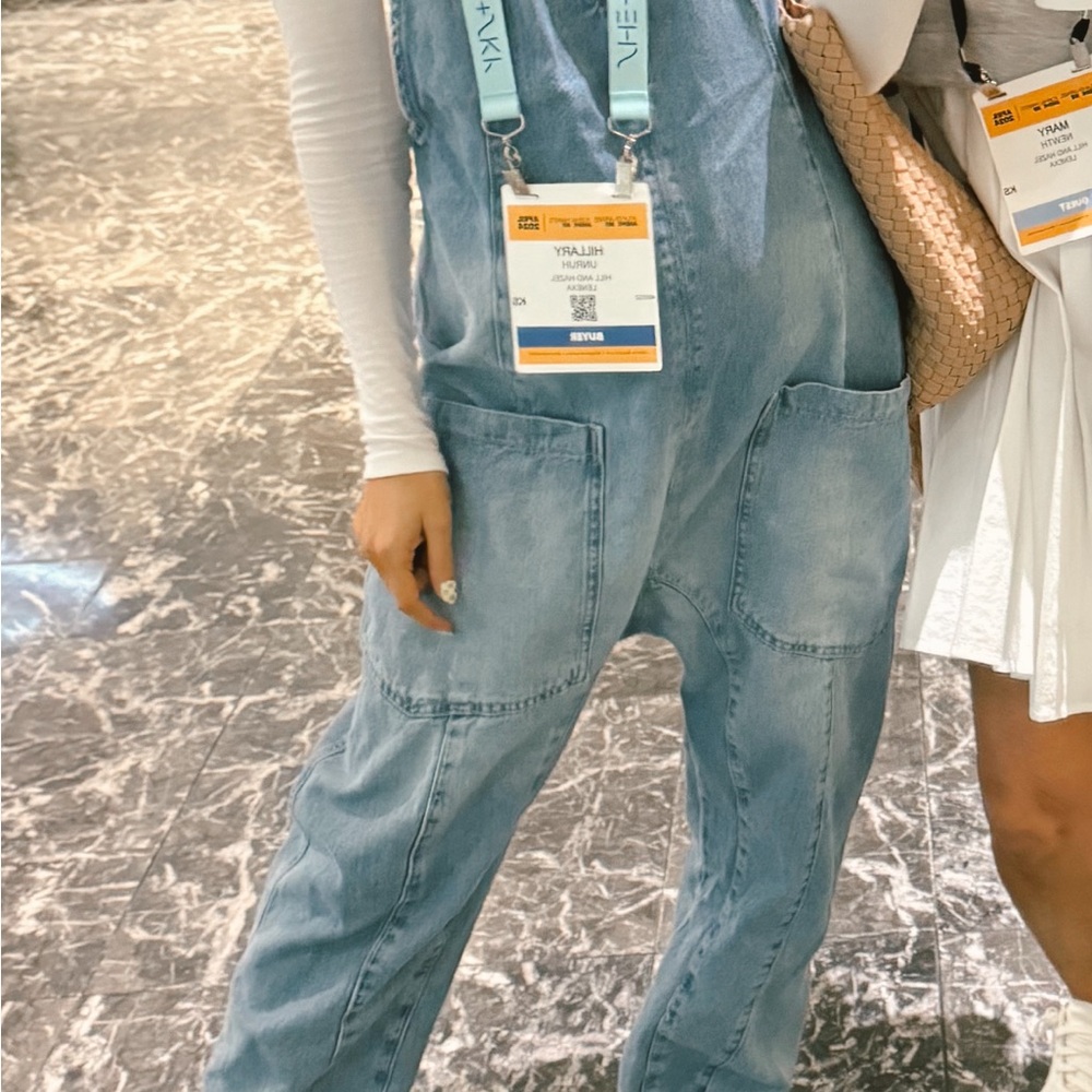 Free People High Roller Overalls